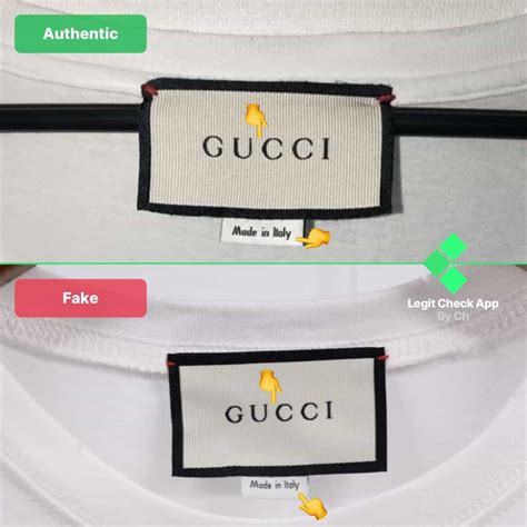 knock off gucci tags|Gucci shirt checker.